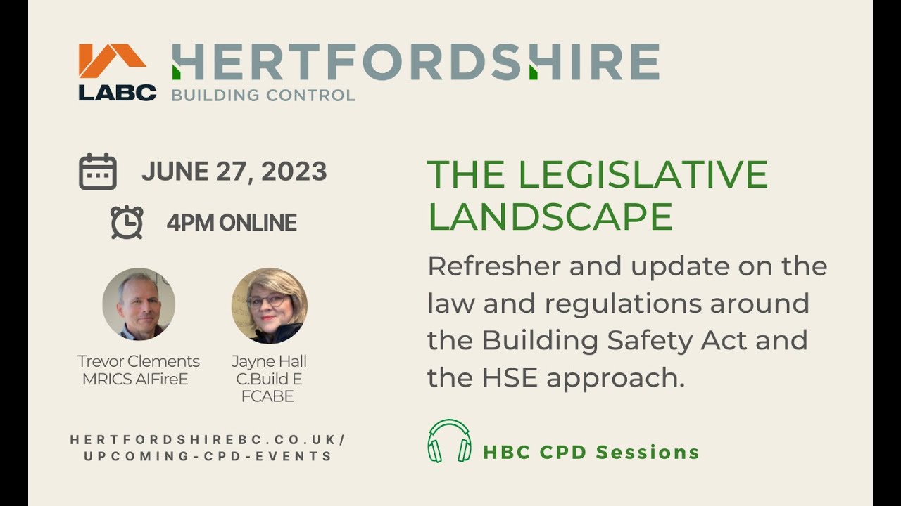 The Legislation Landscape