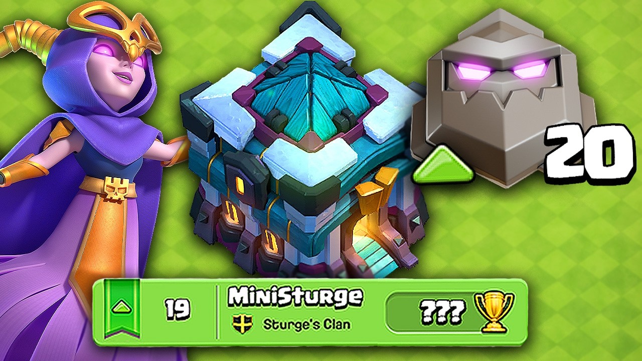 🔴LIVE - Does My TH13 Promote to Golem League 21 This Week? | Clash of Clans