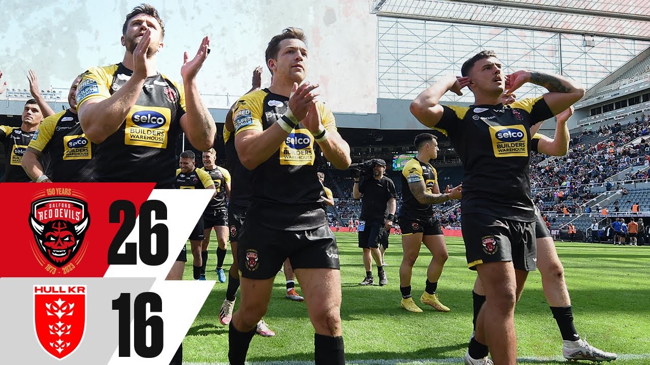 MAGIC WEEKEND SUCCESS! | Salford Red Devils 26-16 Hull KR | 2023 Betfred Super League | Highlights