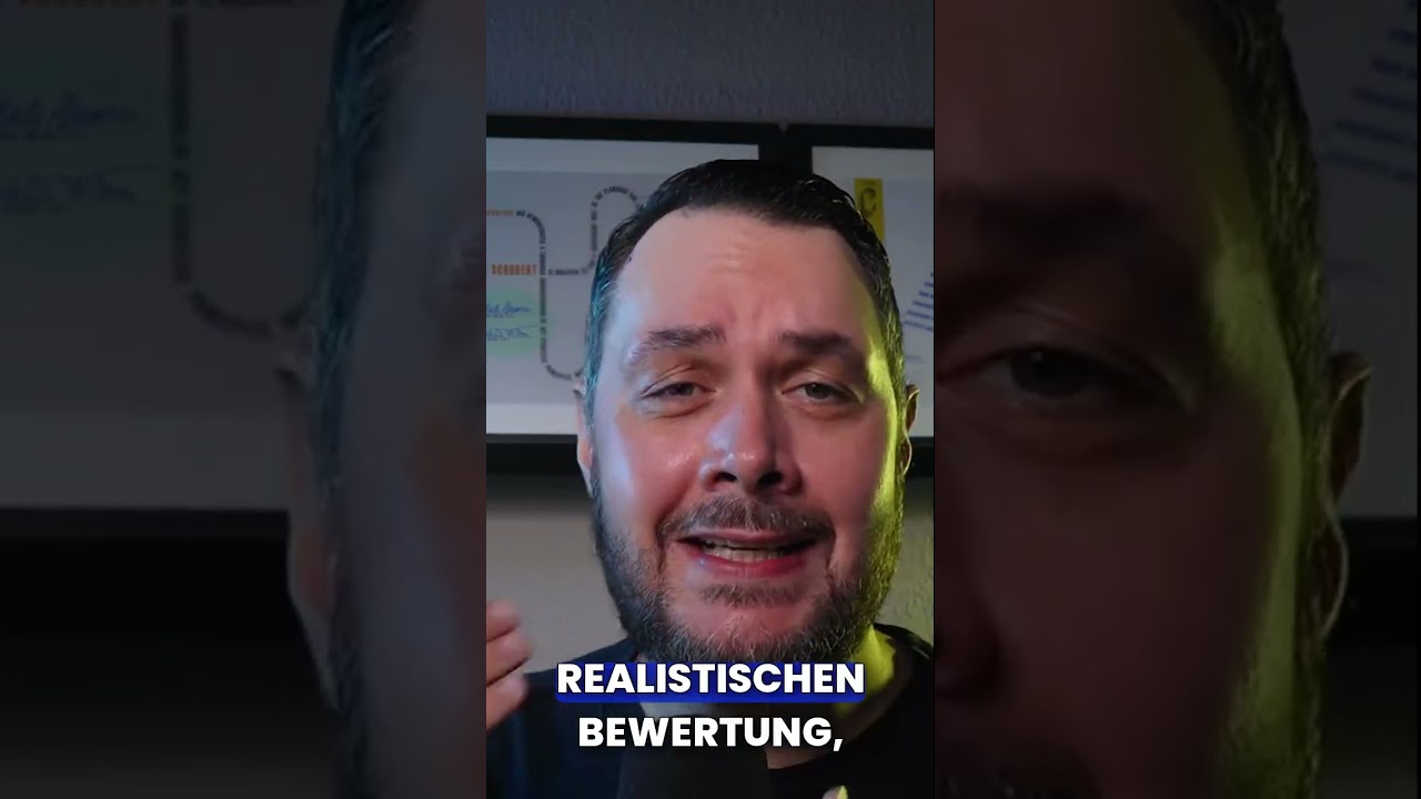 Sei realistisch: So &uuml;berzeugst du Investoren! #shorts