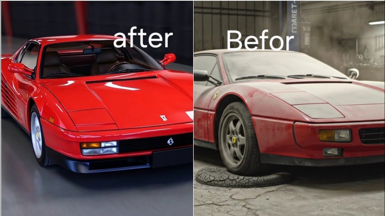 ASMR Ferrari Testarossa Restoration (1986) | From Abandoned to Better Than New