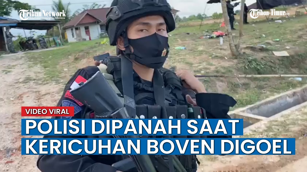 Satu Anggota Brimob Terkena Panah saat Amankan Ricuh di Boven Digoel Papua