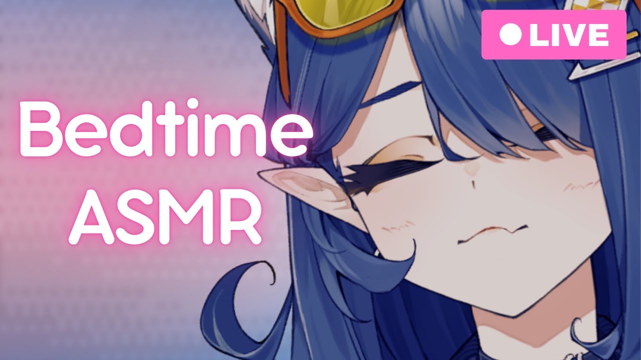 【3Dio ASMR】 Goodnight Triggers, No Talking 💤 【Vtuber】