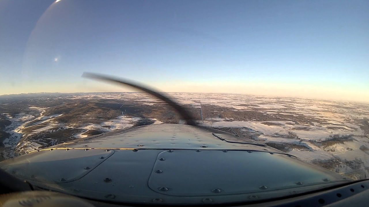 Flying a Mooney to CYBW (Calgary/Springbank, AB) with ATC Audio