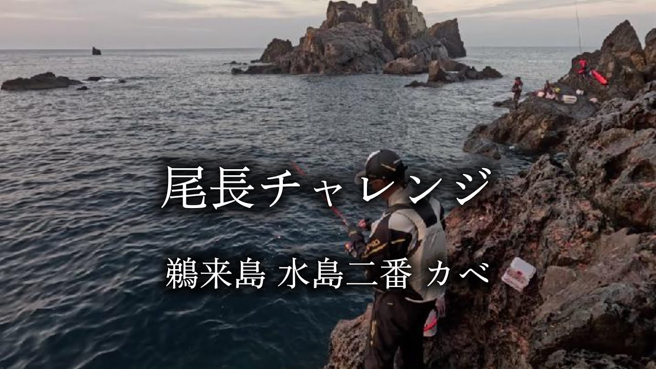 尾長チャレンジ　鵜来島　水島二番　カベ