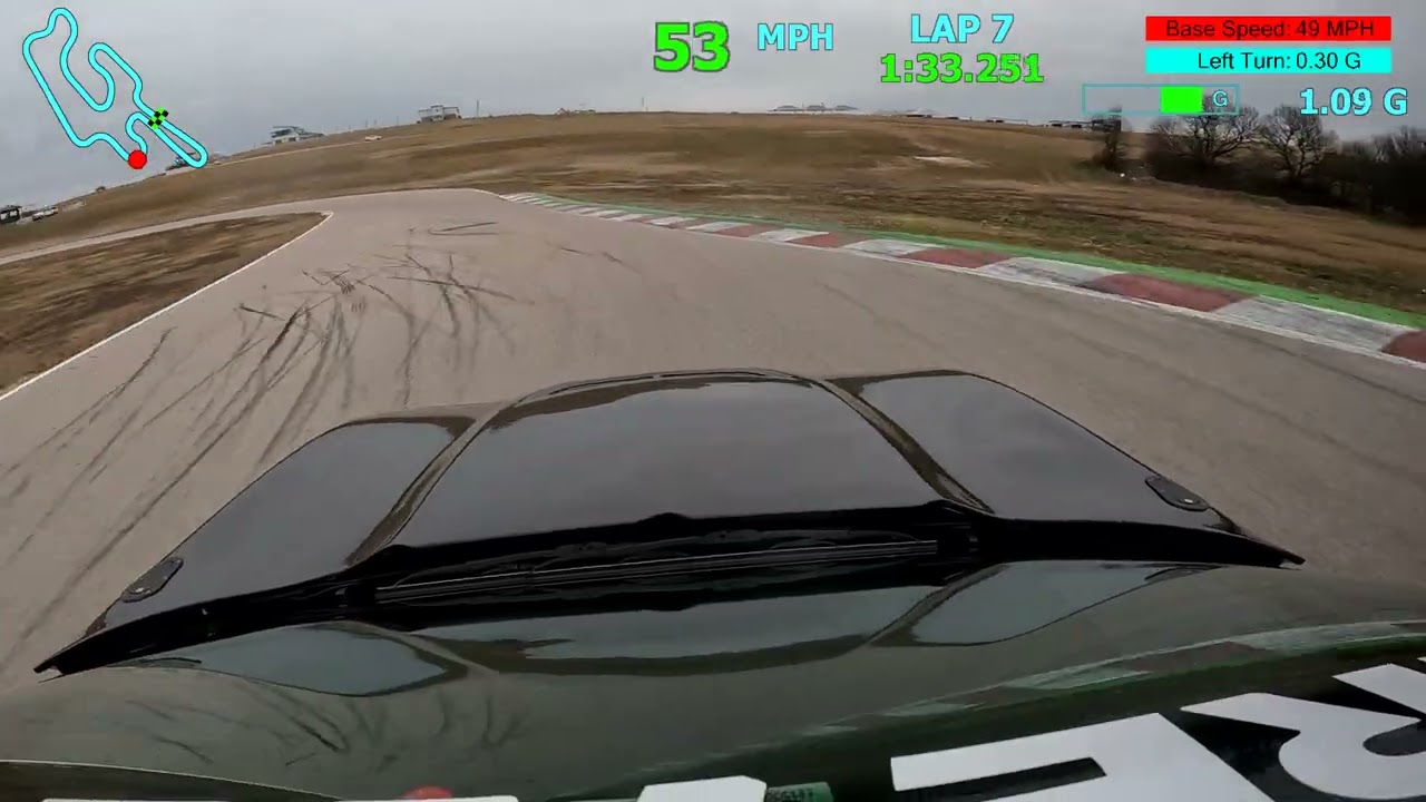 1-17-26 APEX ECR 2.7ccw 1st Session Outside Lap 7 Fastest