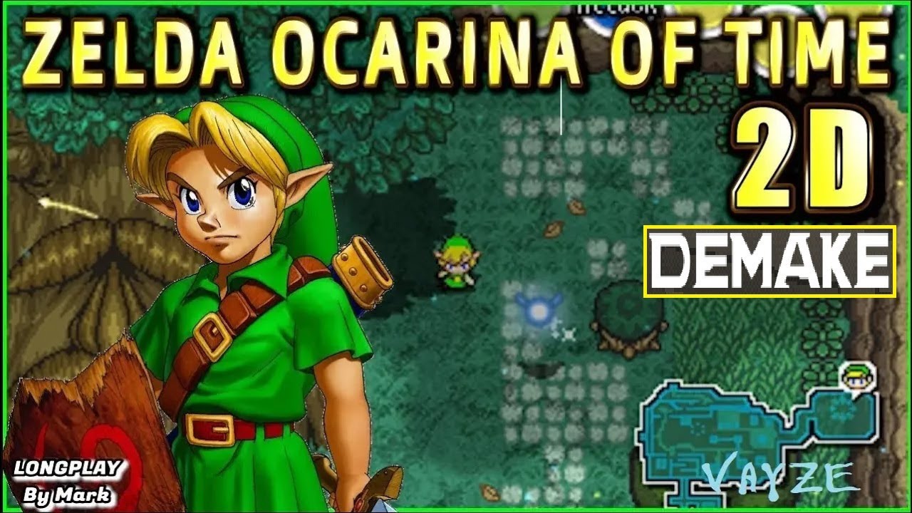 ZELDA OCARINA OF TIME 2D - PC DEMAKE DE ZELDA OOT