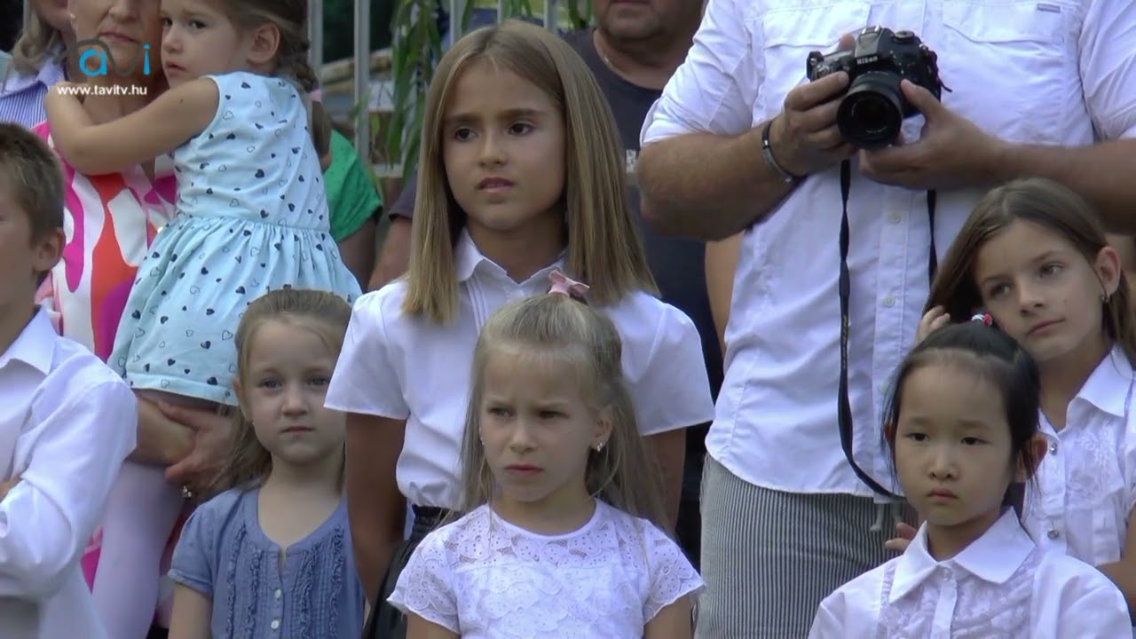 Tanévnyitó a Mikszáth Kálmán Általános Iskolában 2023 - Tavi TV
