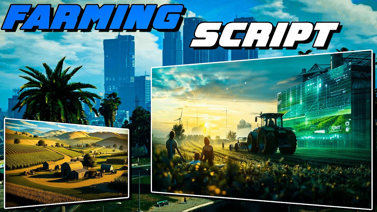 Free Advanced Farming Script | CozyCoding Farming | QBCore / ESX | FiveM Tutorial #72