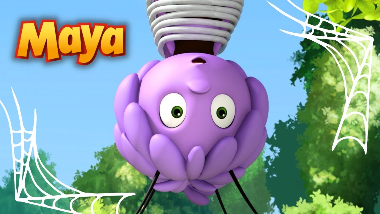 MAYA Y WILLY HAN CAÍDO EN LA TRAMPA DE LA ARAÑA 🐝 CAPÍTULOS DE MAYA para niños en ESPAÑOL 🐝