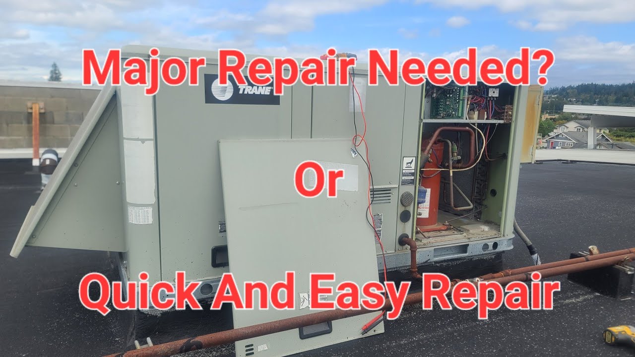Troubleshooting Trane Gas Package Unit