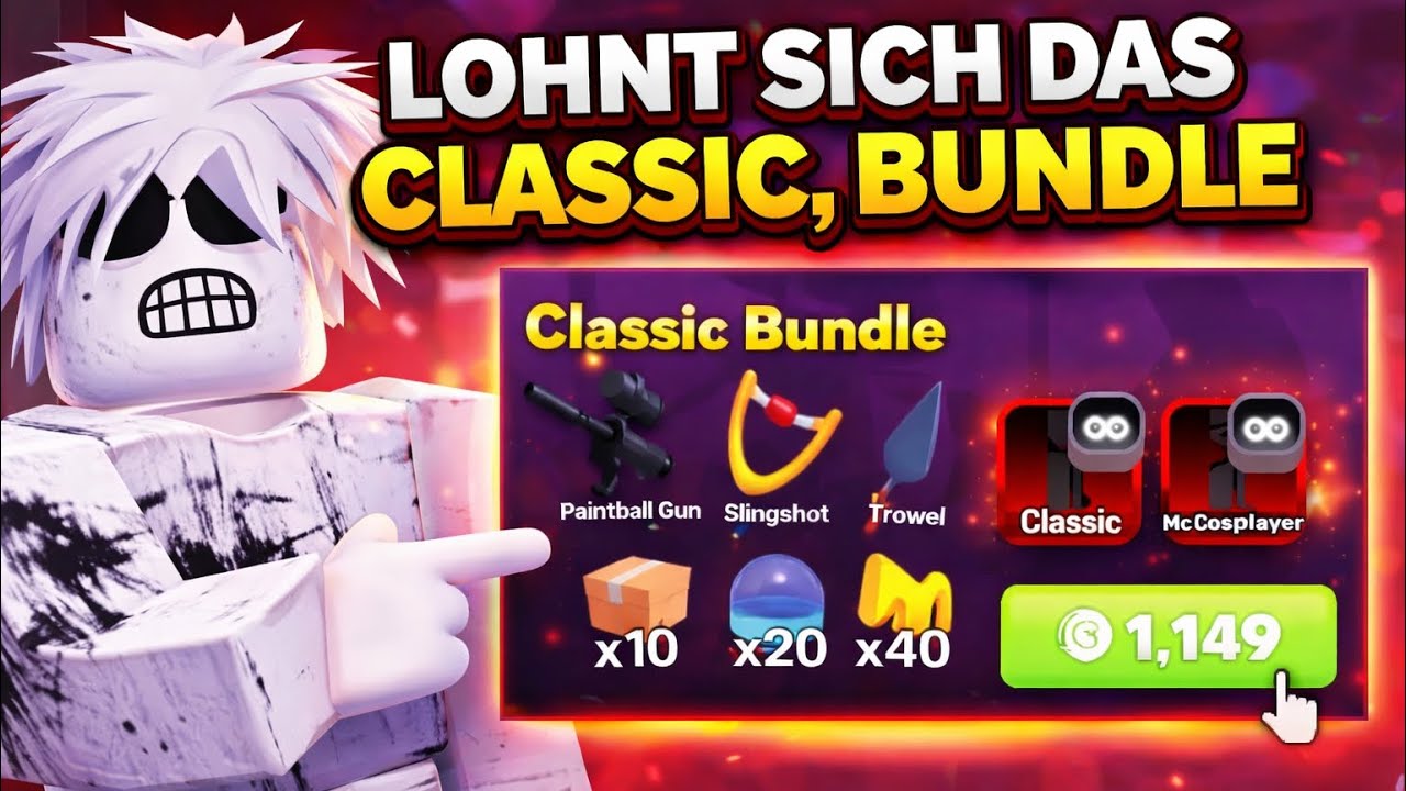 Lohnt sich das classic bundle in Roblox Rivals?￼