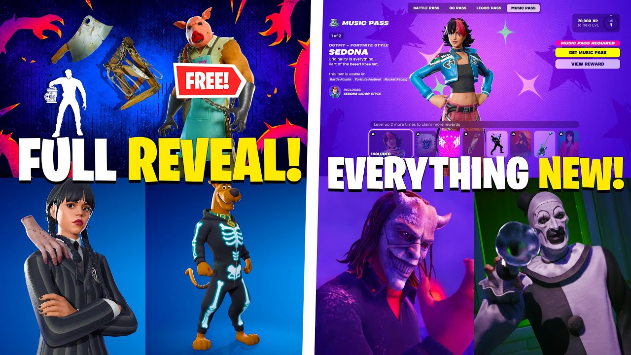 Fortnite: кошмары 2025 &mdash; всё новое! (БЕСПЛАТНЫЙ НАБОР ОБЛИКОВ, секретные коллаборации!)