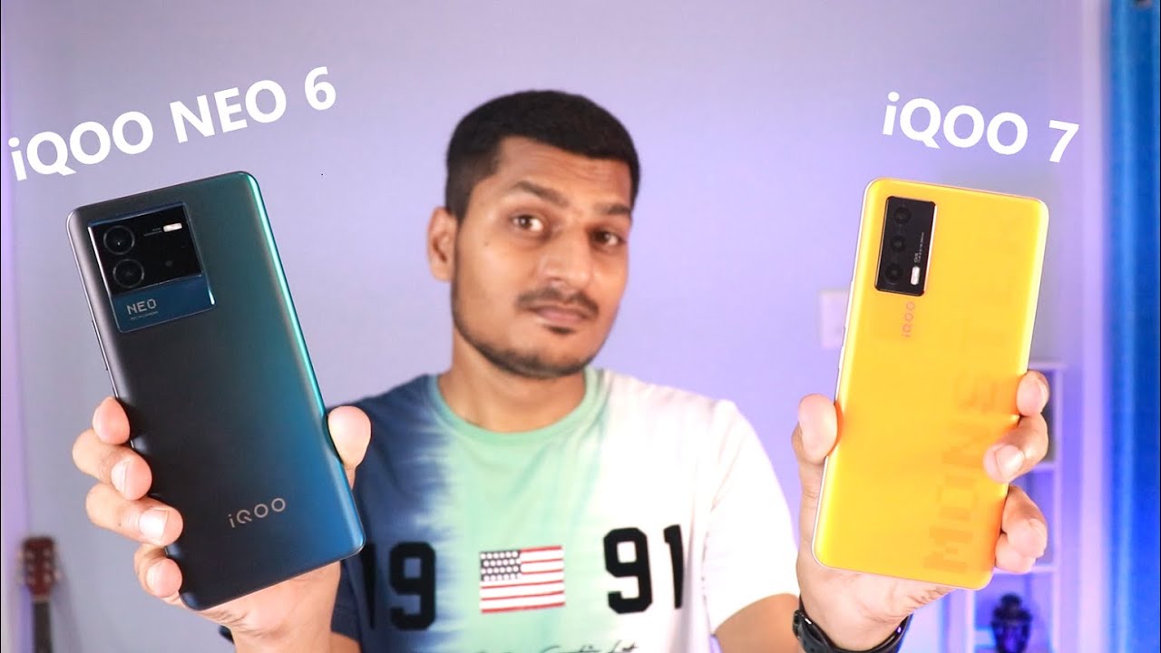 iQOO Neo 6 Vs iQOO 7 Full Comparison & Camera Test- Best Gaming Phone Under 30000 ?