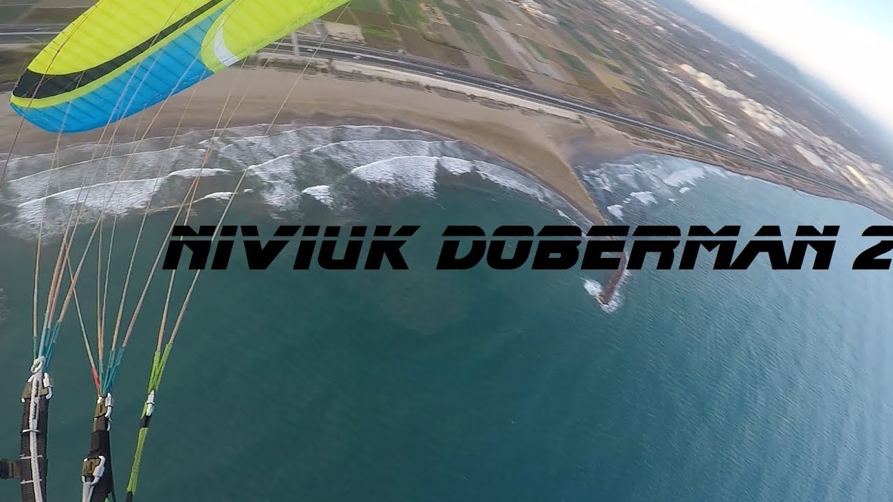 paramotor Niviuk doberman  2 gopro hero 5
