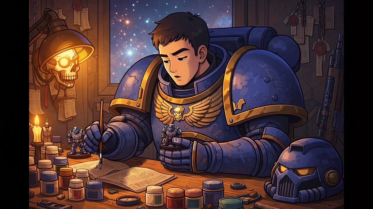 Cosmic Soldier Synthwave – Chill Beats to Create To4.