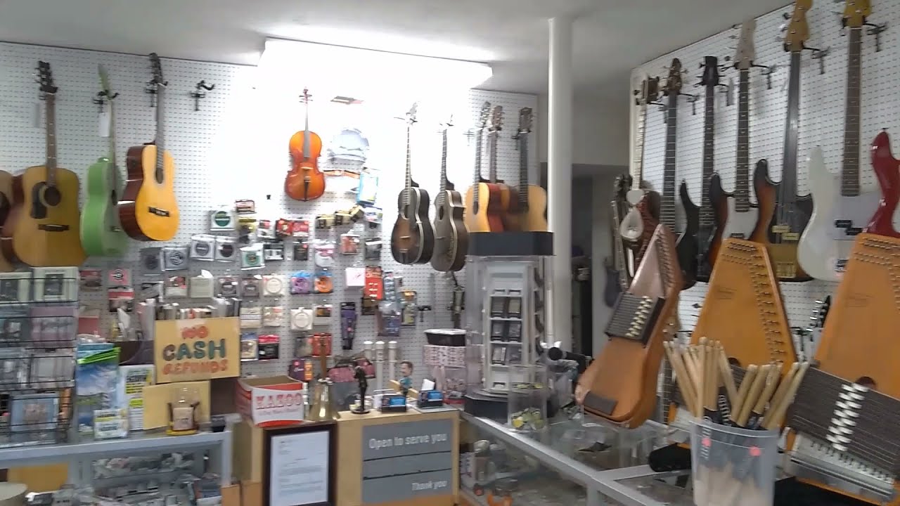 Video tour of Famous Old Time Music Company