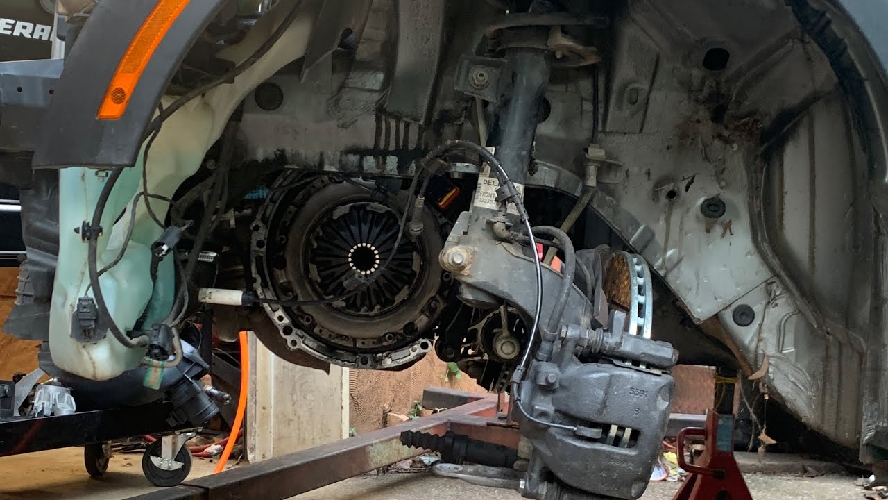 Mini Cooper S R56 clutch replacement part 2