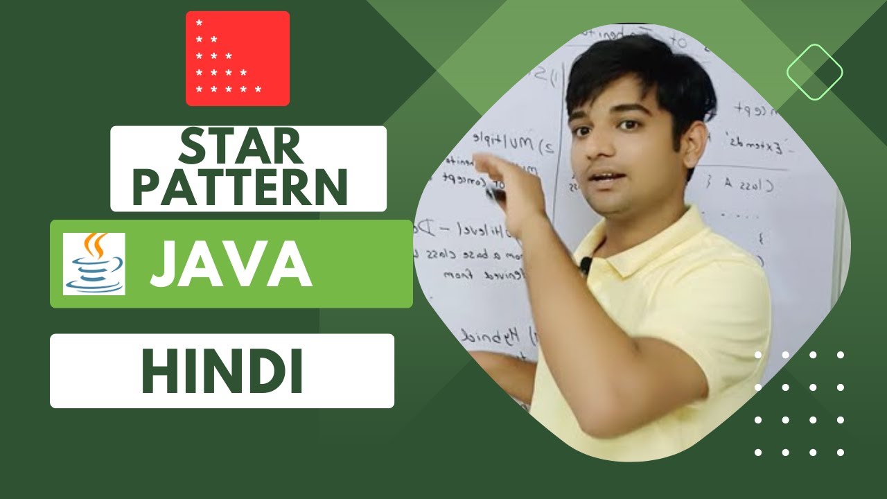 Simple StarPattern in #Java
