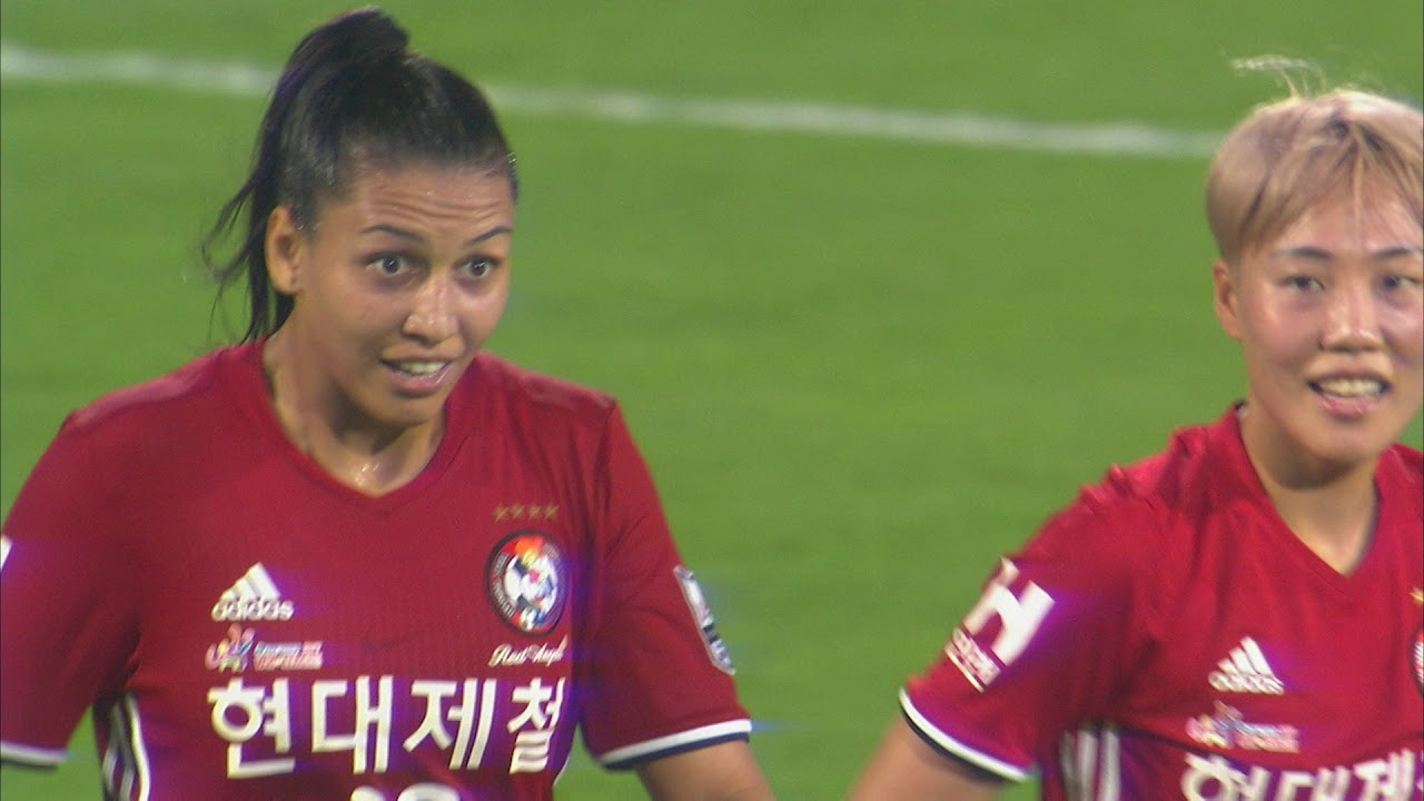 인천의 11골 골 폭죽 | 인천현대제철 vs 화천KSPO : WK리그 19R 하이라이트 - 2017.8.21