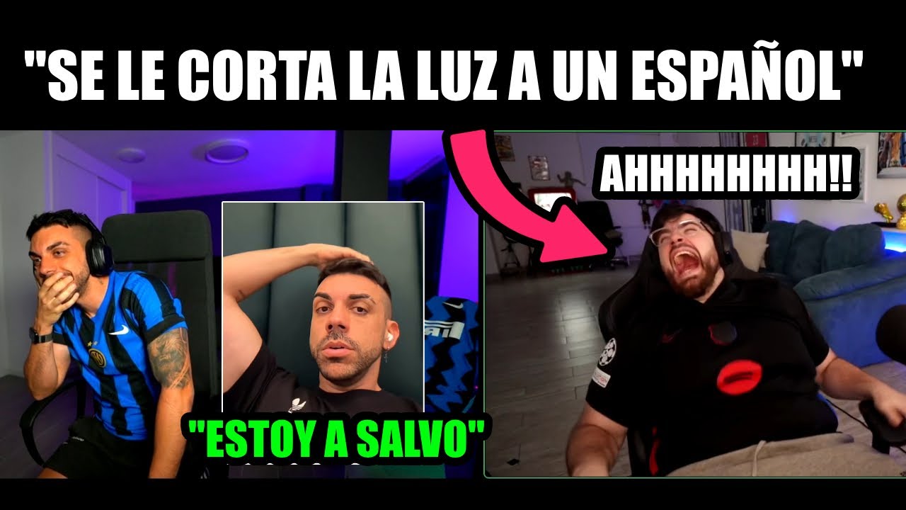 LA COBRA DOMA A DjMaRiiO POR EL APAGÓN EN ESPAÑA😂 