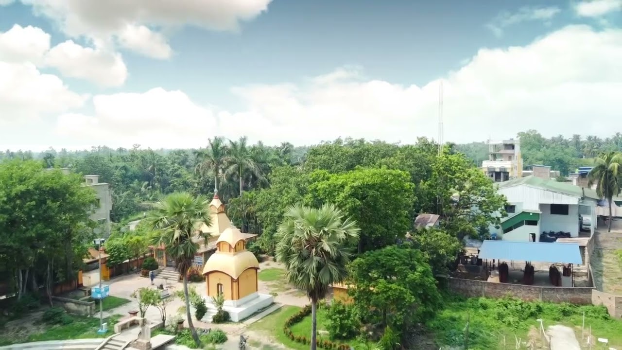 Biorannapara sidheswari tala mondir & resort place /drone view/#drone /passion drone shot