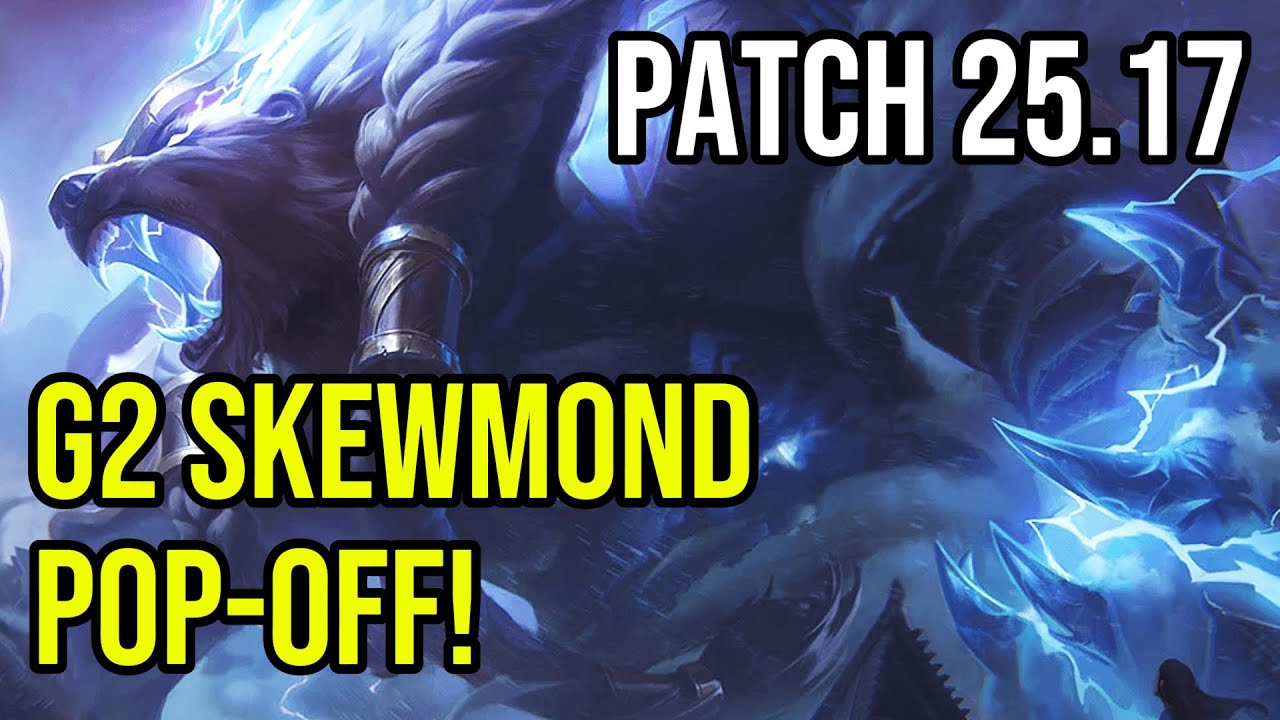 1631 LP Volibear Jungle | High Elo Full Gameplay | Patch 25.17 | G2 SkewMond