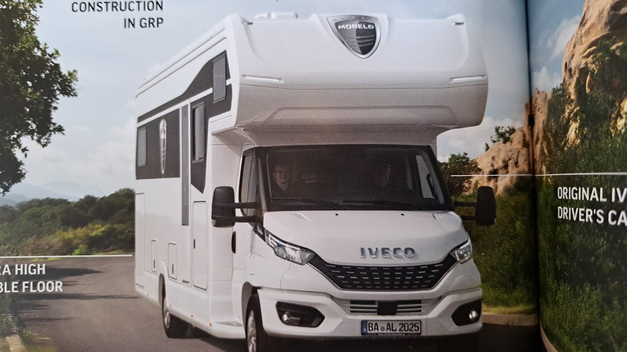 Autocaravana capuchina que puede independizarse de la cabina con base Iveco Daily