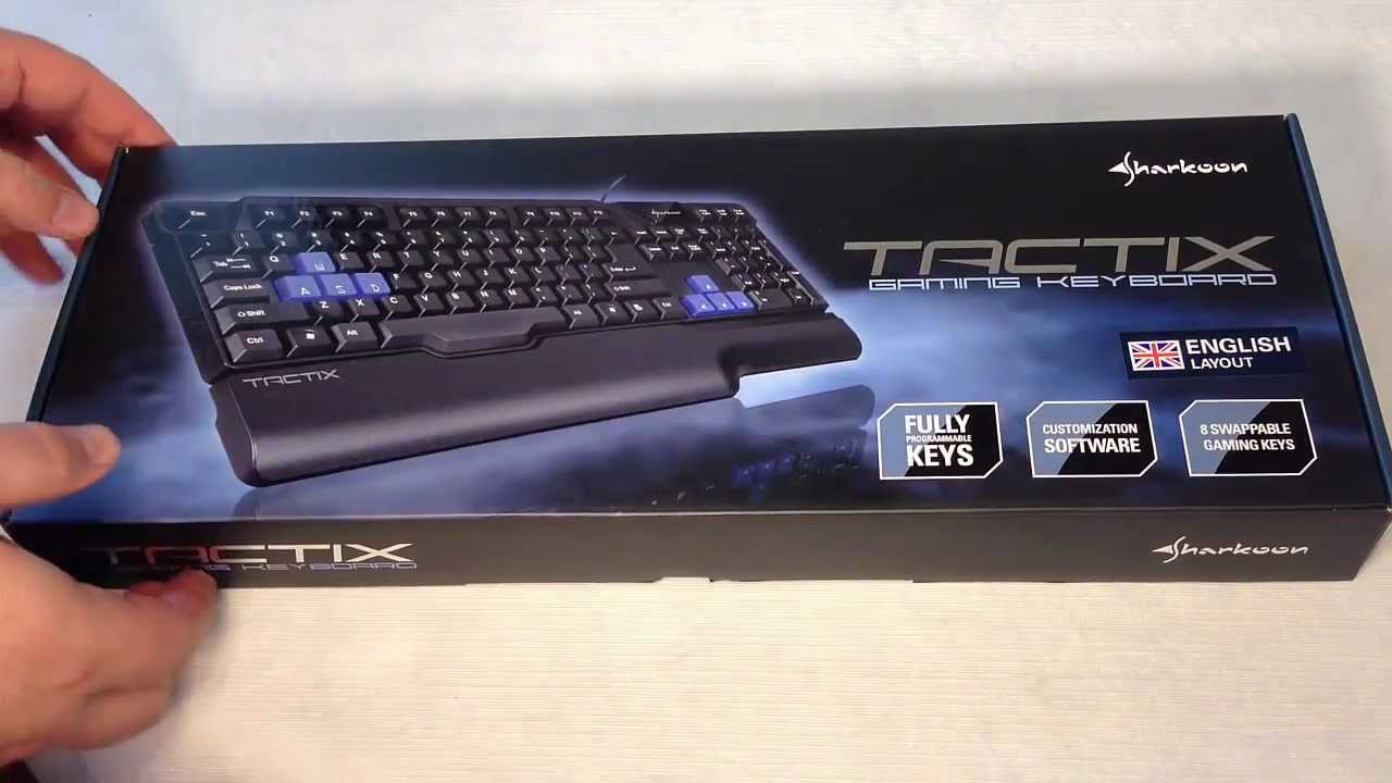 Sharkoon Tactix Gaming Keyboard Review