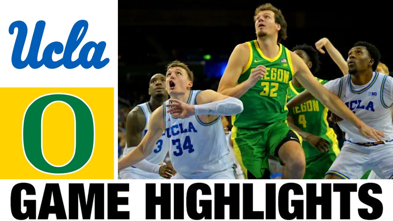 UCLA vs Oregon Highlights | Men's Basketball | College Basketball 2025
