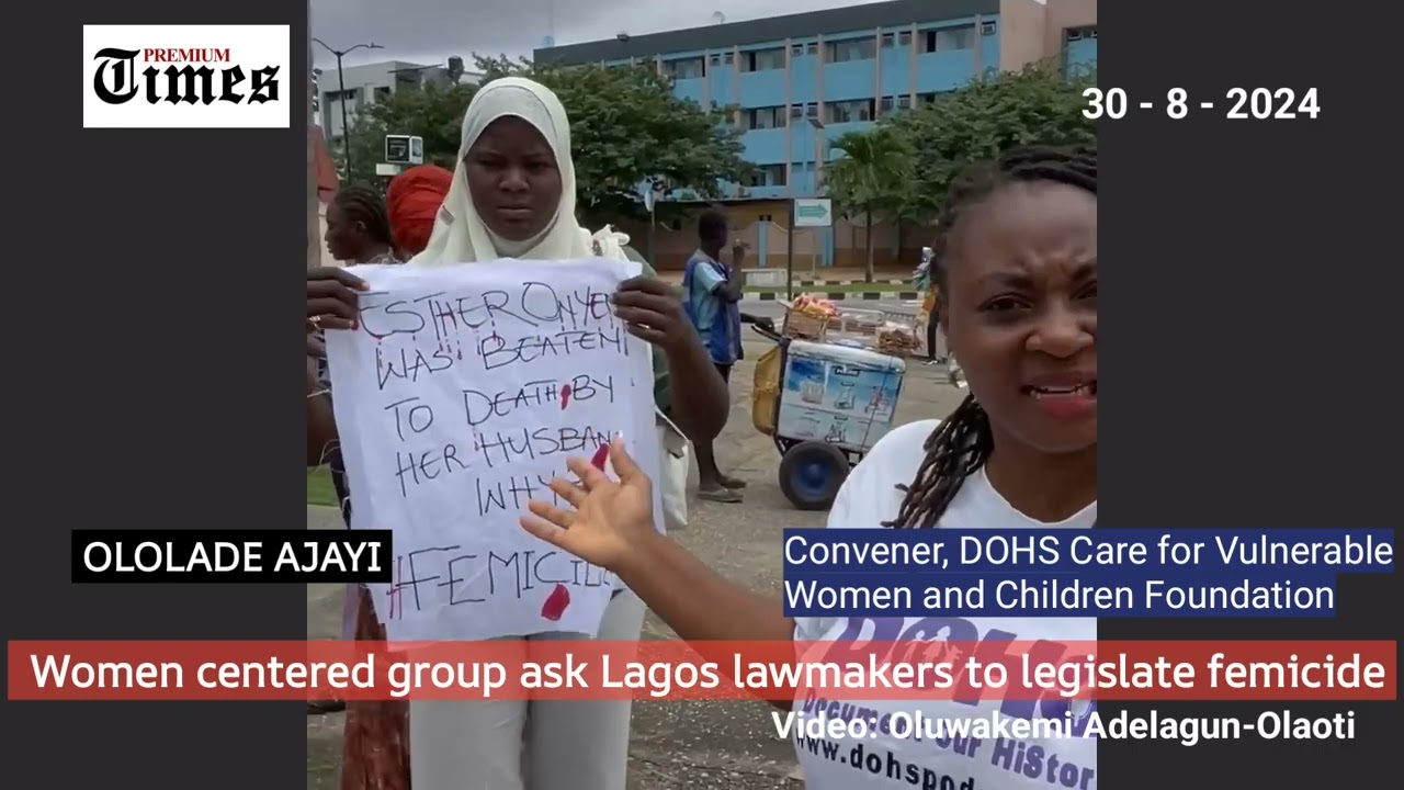 Why we need a law on Femicide - Ajayi