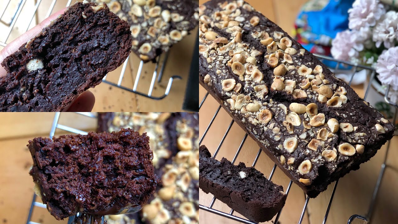 كيك Fudgy صحيه بالقهوه و الكاكاو 🤤🍫