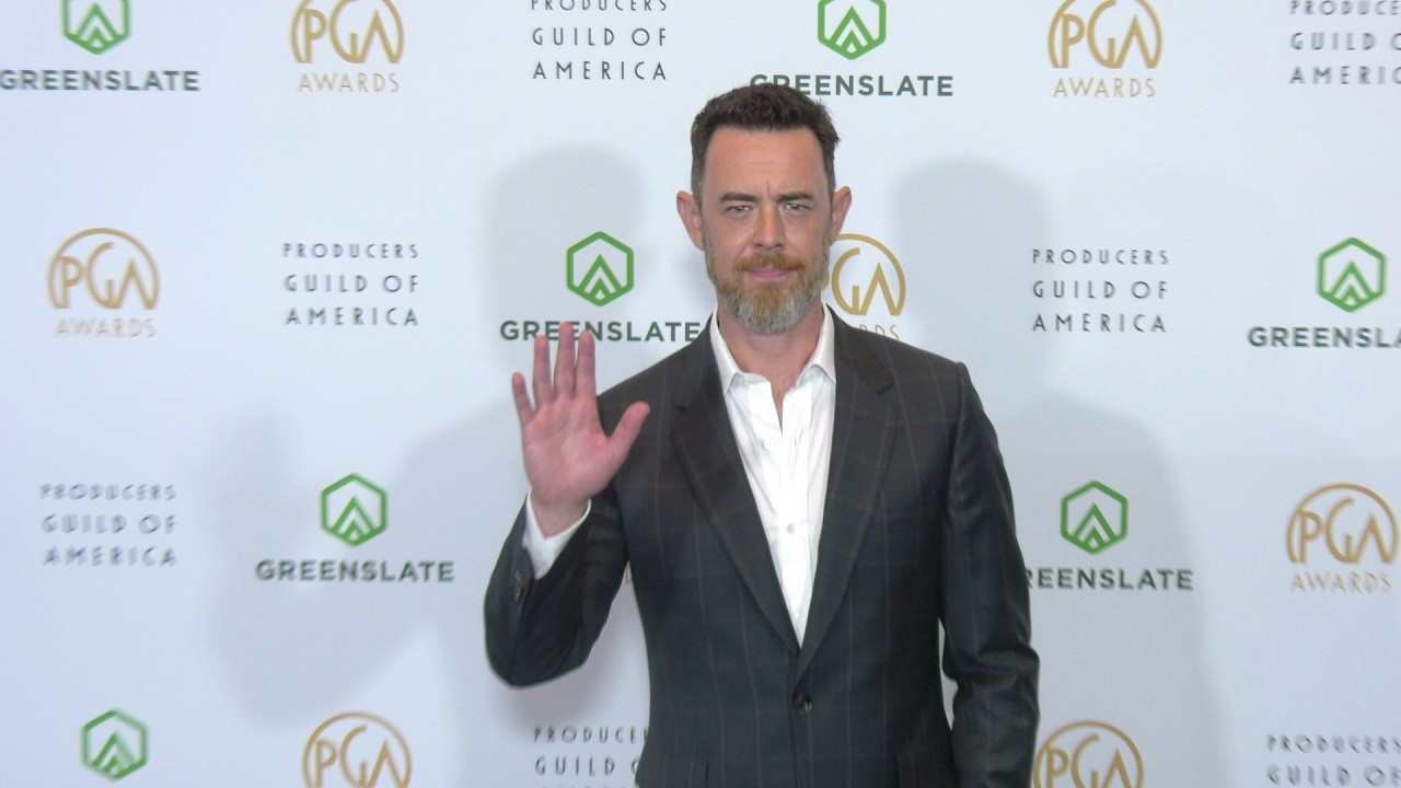 Colin Hanks on the black carpet at the 2026 PGA Awards