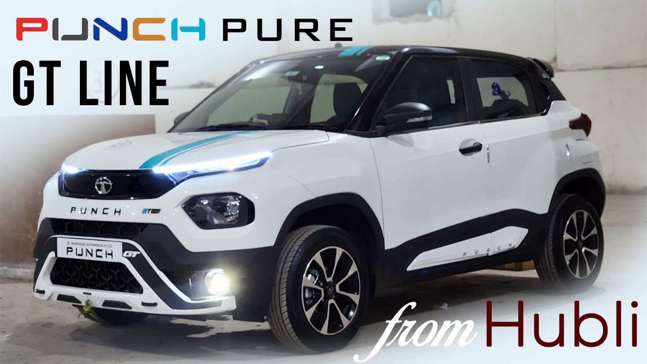 TATA PUNCH PURE MODIFIED TO GT LINE ALL THE WAY FROM HUBLI...!!!16