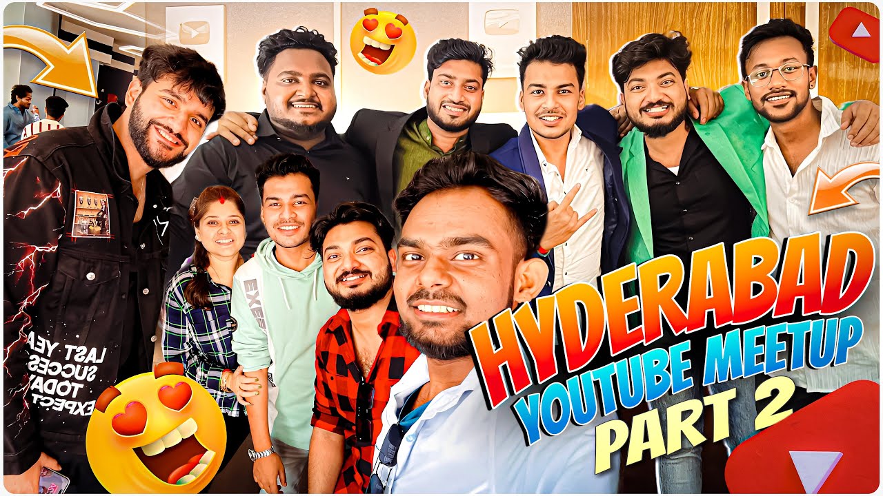 Hyderabad YouTube Meet-Up Part-2 || @FukraInsaan @BishaktoSANJU @bishaktosanjuextra