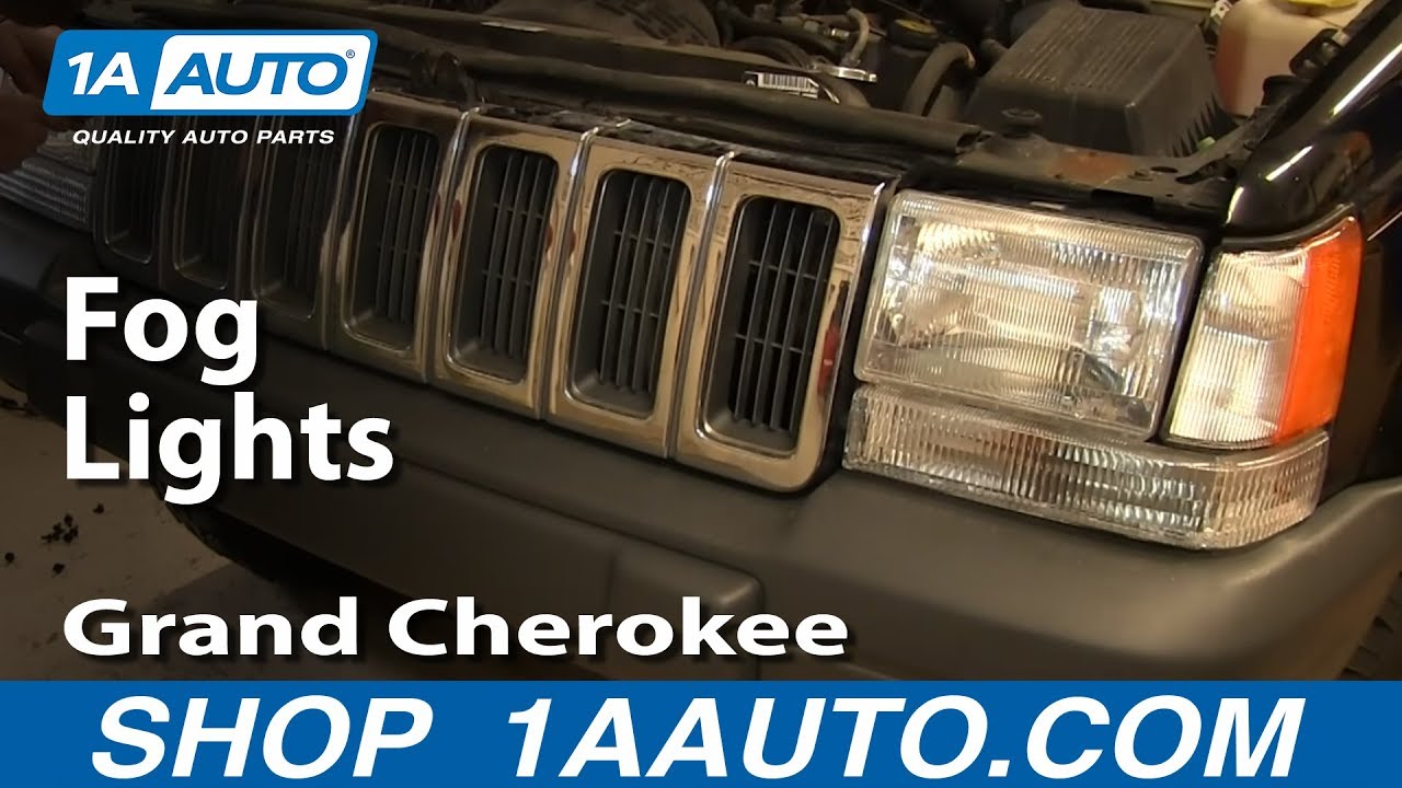 How to Replace Fog Lights 97-98 Jeep Grand Cherokee