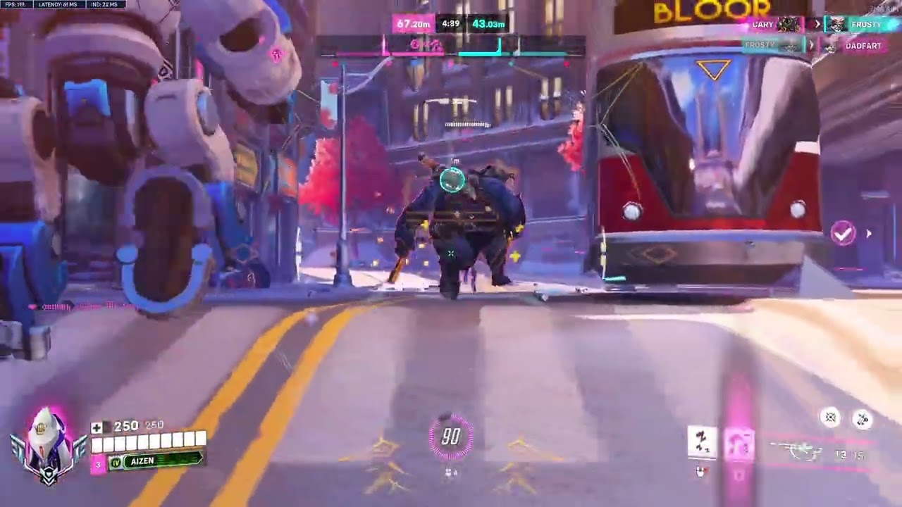 Competitive Ana gameplay - Overwatch 2