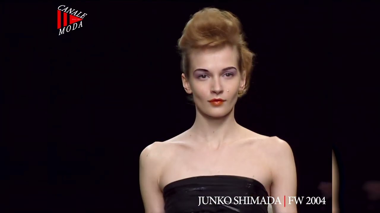 JUNKO SHIMADA Fall Winter 2004 Paris 4K - Canale Moda