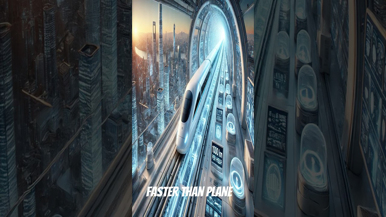 INSANE Speed: Maglev Train at 1000 km per hour