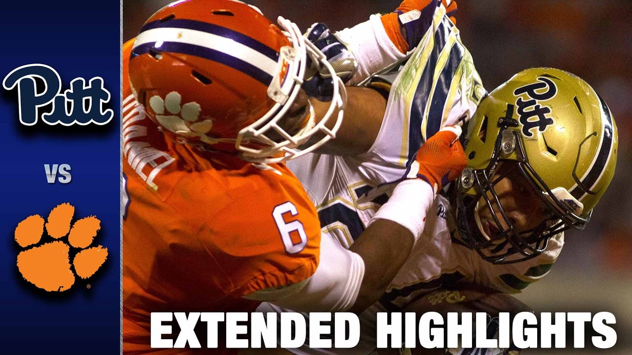 Pittsburgh vs. Clemson Extended Football Highlights (2016)