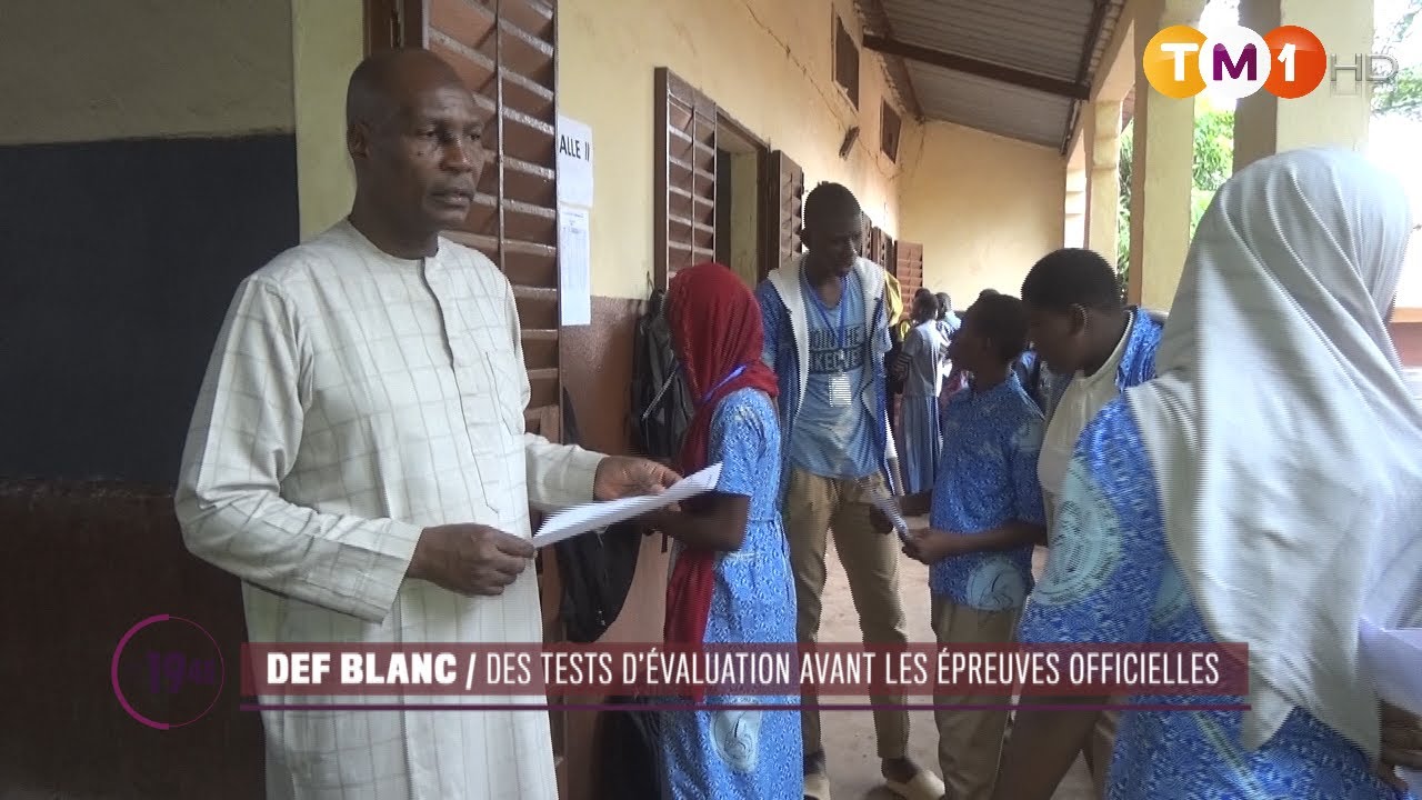 TM1 News - Mali - DEF blanc : Des tests avant les épreuves officielles