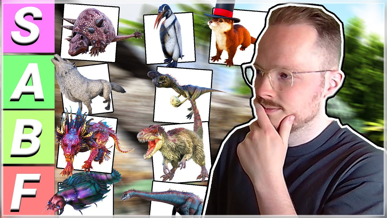 DAS sind die besten ZÄHMBAREN Kreaturen in ARK! | ARK Tier List | ARK die besten Dinos