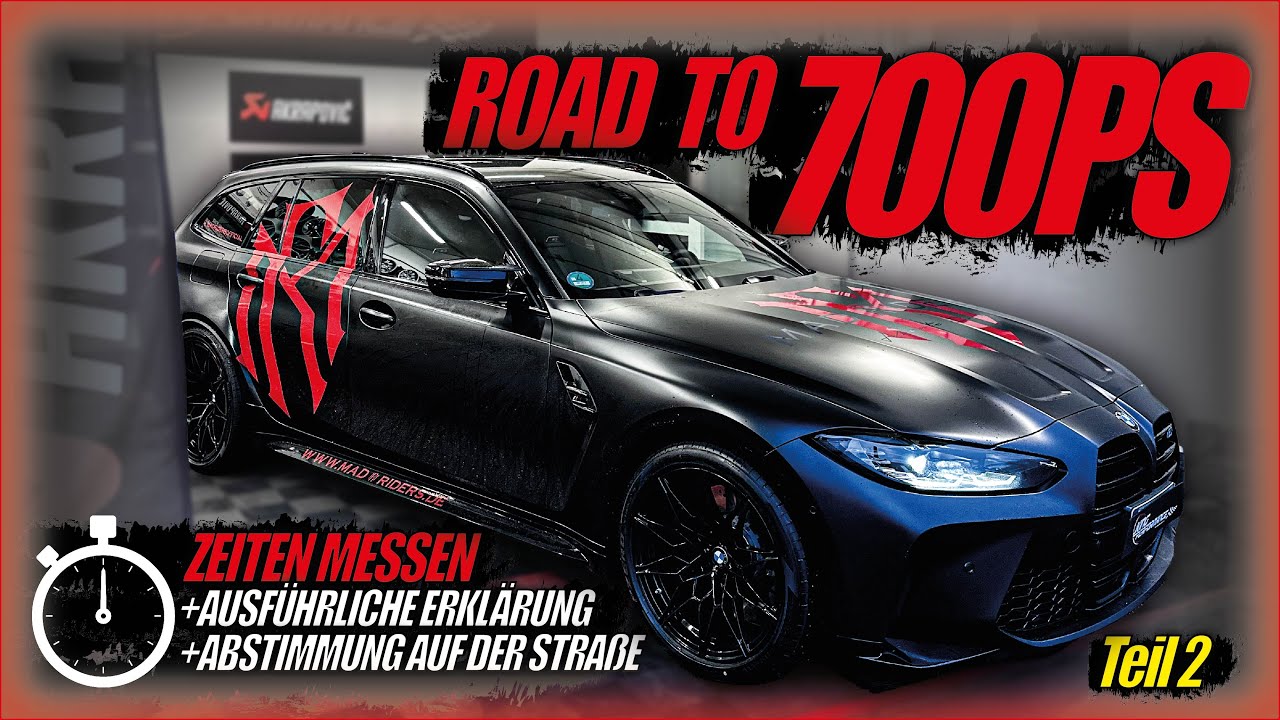 AKRAPOVIC Evo Titan Abgasanlage + #bootmod3 Tuning Software passend für M3 G81 Touring