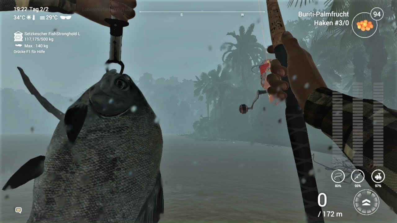 Fishing Planet Folge 264 Schwarzen Pacu am Marron Fluss in Boliven