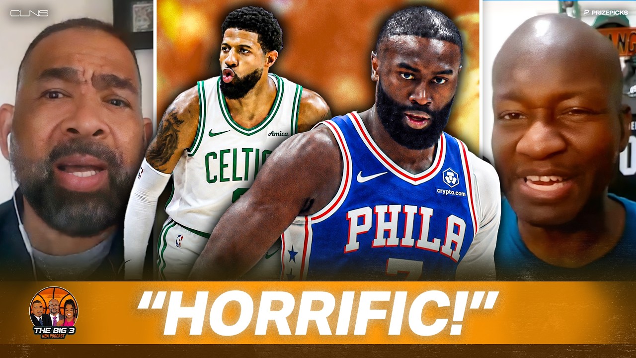 Washburn: Jaylen Brown-Paul George Trade is a DISASTER for Celtics | Big 3 NBA Podcast