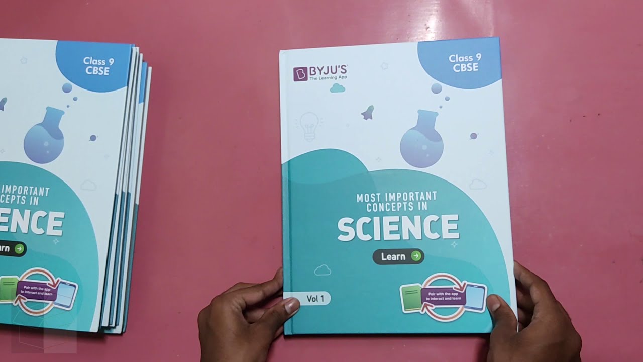 Unboxing The BYJU'S Learning Kit. Byju's renewal kit and set of Maths and Science books grade 9