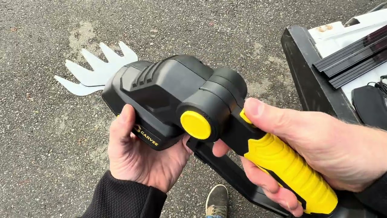 New Cordless Hedge Trimmer Unboxing and Real Test