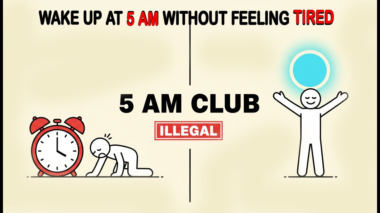 How to Wake Up at 5 AM Without Feeling Tired (It’s Illegal, Actually)