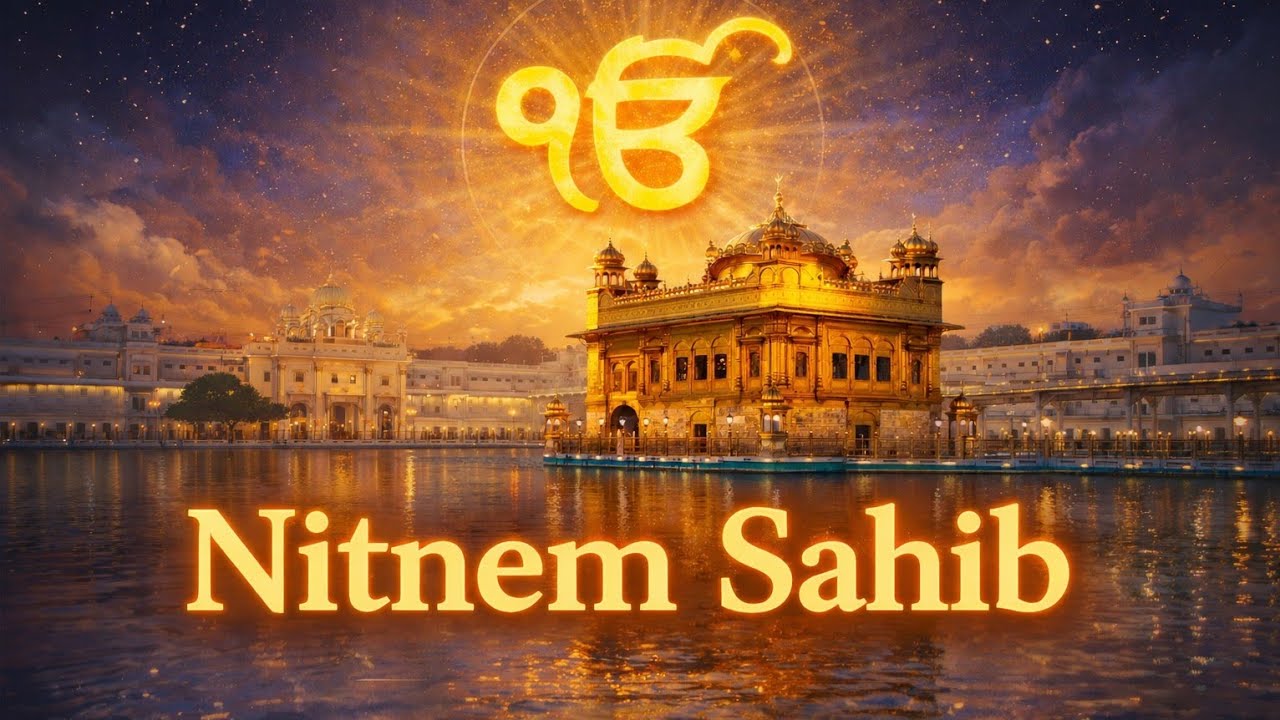 Nitnem Sahib Live | Japji Sahib, Chaupai Sahib & Anand Sahib | Daily Nitnem Path Live | WAHEGURU