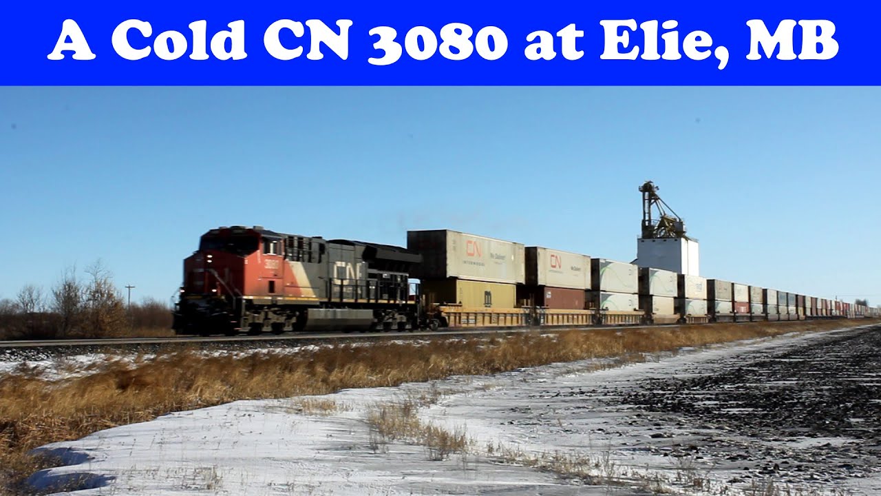 BRRRR - Stack Train at Elie, Manitoba